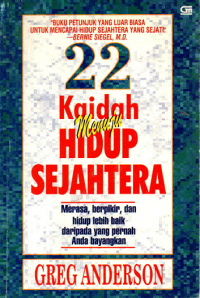 Image of 22 Kaidah menuju Hidup Sejahtera