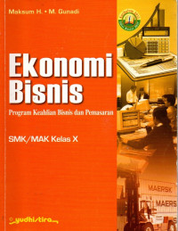 Image of Ekonomi Bisnis Program Keahlian Bisnis dan Pemasaran