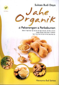 Image of Sukses Budi Daya Jahe Organik di Perkarangan & Perkebunan