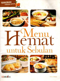 Image of Menu Hemat untuk Sebulan
