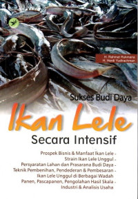 Image of Sukses Budi Daya Ikan Lele Seca Intensif