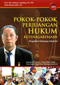 Image of Pokok - pokok Perjuangan Hukum Ketenagakerjaan