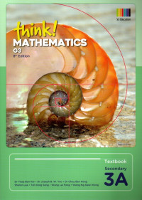 Image of Think! Mathematics Textbook Secondary 3A