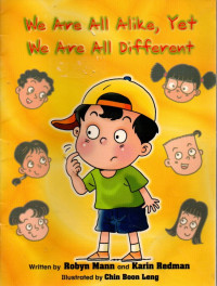 Image of We Are All Alike, Yet We Are All Different